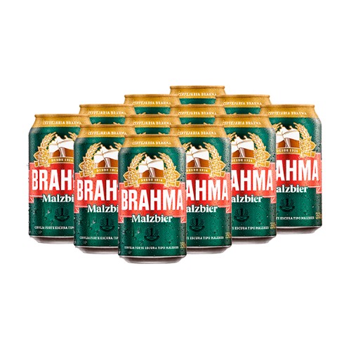 Brahma Malzbier 350ml (12 unidades)