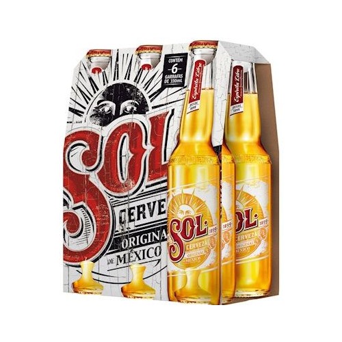 Sol Premium 330ml (Pack 6 unidades)